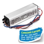 Chanzon Led Driver 600ma Constant Current Output 60v-85v Input 100-240v Ac-dc. Fixed Price $34.11.