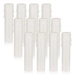 4 Inch Chandelier Candle Sleeves 12 Pack White Plastic Light Socket Cover. Fixed Price $17.83.