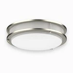 Led Ceiling Light 4000k Flush Mount Fixture Dimmable Double Ring 10"/12"/14". Fixed Price $20.99.
