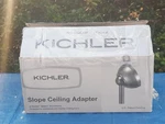 Kichler 337005 Obb 60 Degree Sloped Ceiling Adapter - Oil Rubbed Bronze New. Fixed Price $39.20.