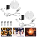 Meonum 2 Set Blow Mold Light Kit Replacement, E27 E26 Single Cord W.... Fixed Price $24.29.