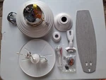 Hampton Bay North Pond 52 In. White 1003939557 Replacement Parts. Fixed Price $17.99.