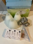 Elite 3-light Ceiling Fan Shades Led Light Kit Brushed Nickel Lk1905. Fixed Price $22.00.