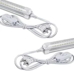 Skymoatled 2pack 8ft Led Shop Light Garage Lights,100w 6000k 8ft-2pack-6000k. Fixed Price $110.32.