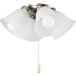 Maxim Lighting 4-light Led Ceiling Fan Light Kit, Satin Nickel - Fkt210ftsn. Fixed Price $108.00.