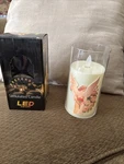 Led Flickering Light Candle Holder W/angel (batteries Not Included). Fixed Price $24.00.