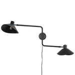 Big 2-light Plug-in Wall Sconce, Adjustable Swing Arm Light 22 58"... Fixed Price $87.39.