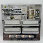 Capstone 4 Led Accent Light Bars W/ Remote Control Timer & Dimmable Magnetic. Fixed Price $19.99.