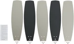 Kichler 371041 Canfield Select Set Of (5) 21" Reversible Blades - Black. Fixed Price $32.95.
