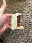 Genuine Luxo A 31911 Edge Mount Bracket Clamp Light Fixture Holder Cream. Fixed Price $28.98.