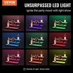 Led Lighted Liquor Bottle Display, And Multicolor Lighting. Fixed Price $95.73.