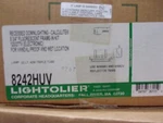 Lightolier 8242huv Recessed Down 8-3/4" Fluorescent Frame-in-kit 120/277 Vandal. Fixed Price $89.00.