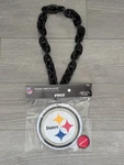 Pittsburgh Steelers Foco Foam Fan Chain Light Up Team Led Necklace Black New. Fixed Price $27.99.