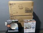 Halo Rl560wh6950 5/6 In Led Retrofit Recessed Downlight Dimmable White 6pk. Fixed Price $60.00.