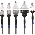 Unger General Purpose Light Bulb Changer 8-11ft Plastic Pole. Fixed Price $65.73.