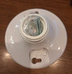 Satco 90-480 Keyless Phenolic Socket/lampholder, Lot Of 3. Fixed Price $12.00.