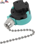 Ceiling Fan Switch, 4 Wire Zing Ear Ze-268s6 Pull Chain Switch Replacement 3 Spe. Fixed Price $11.51.