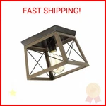 Progress Lighting P350022-020 Briarwood Collection Farmhouse Flush Mount Ceiling. Fixed Price $38.41.