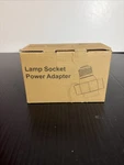 Rreslicam Lamp Socket Power Adapter (made In China) Never Used Open Box. Fixed Price $14.00.