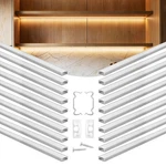 Vevor 20-pack 6.6 Ft/2m U Shape Led Aluminum Channel Milky Cover For Strip. Fixed Price $89.90.