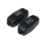 Filshu Spdt 3 Position Inline Cord Switch On Off Black(2pcs). Fixed Price $18.26.