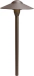Kichler 8" Led Path Light 12v Bronze Adjustable Outdoor 15310azt. Fixed Price $89.95.