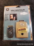Ge Indoor Lighted Entry Kit-outlet Adapter W/ Remote Control-new-sealed ..(c7b2). Fixed Price $16.96.