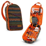 Best Wealers Camp Kitchen Cooking Utensil Set Travel Organizer Grill Accessories. Fixed Price $50.71.