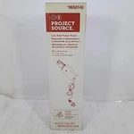 Project Source White Finish Live End Power Feed & Cord 0650148 Detachable On/off. Fixed Price $8.09.