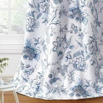 H.versailtex Blackout Curtains 84" Floral Print 2 Panels - Thermal Insulated. Fixed Price $71.25.