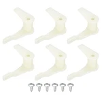 4.5mm Lampshade Clip For Ceiling Lamps, 6 Pairs Abs Plastic Beige. Fixed Price $8.38.