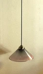 Besa Lighting 1gc-414891go-sn 12v Bicolor 7"d Glass Mini Pendant Black Cord. Fixed Price $69.95.