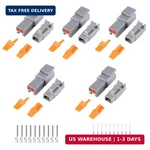 Muyi 5 Kits 2 Pin Way Dtm Series Connector 22-15 Awg Male&female Auto. Fixed Price $17.86.