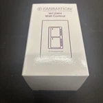 New Fanimation Wc2wh 3 Speed Ceiling Fan And Light Wall Control White. Fixed Price $18.25.