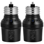 Suraielec Light Sensor Socket, Automatic Dusk To Dawn Socket With 2 Pack. Fixed Price $12.73.