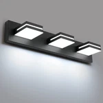 Sinerise Led Modern Bathroom Vanity Light Fixtures (3-light, 24-inch), Matte Bla. Fixed Price $67.74.