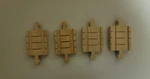 Thomas Wooden Railway Male Adapter Connector Specialty Track Lot X 4. Fixed Price $5.00.