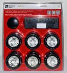 Commercial Electric Ec1333bk-c Black Cabinet 6-light Xenon Task Kit W Dimmer New. Fixed Price $199.99.