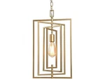 Ksana Gold Chandelier, Pendant Lighting. Fixed Price $41.95.