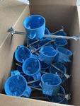 Set Of 29 Carlon Bh525h Ceiling Fan Box Round New Work 4" Diameter By 3" Depth. Fixed Price $42.36.