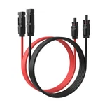 Elfculb Solar Panel Extension Cable - Tuv 6ft (both Ends Intall), 12awg. Fixed Price $21.76.