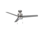 Rp Lighting Aldea Iii 52-inch 3 Blade Indoor Ceiling Fan Led, Brushed Nickel. Fixed Price $111.75.