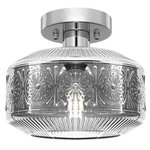 Dsmjfu Semi Flush Mount Ceiling Light Vintage Small Fixture Smokegray Gl. Fixed Price $81.86.