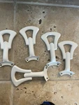 Harbor Breeze Ceiling Fan Replacement Arms Set Of 5 White Model #st-306-003-273. Fixed Price $35.00.