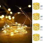 4 Pack Fairy Lights Battery Operated With Timer Waterproof 16ft 50 Led String. Fixed Price $28.91.