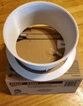 Halo 6 In. White Recessed Ceiling Light Baffle And Trim Ring. Fixed Price $5.00.