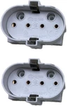 Ez-fit 2pcs 2g11 4-pin Cfl/led Socket Base Holder - Ce Rohs. Fixed Price $12.92.