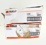 Lot Of 11 Halo 310w 6 In. White Recessed Lighting Coilex Baffle And Trim Ring. Fixed Price $64.99.