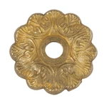B&p Lamp 2 1/8 Inch Cast Brass Bobesche. Fixed Price $12.50.