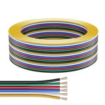 Btf-lighting Ul Listed 6 Pin 18awg Extension Cable,32.8ft/10m Low Voltage C.... Fixed Price $50.65.